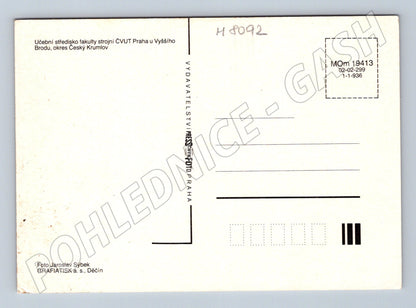 Postcard Upper Mill Herbertov Vyšší Brod Pressfoto (M8092)