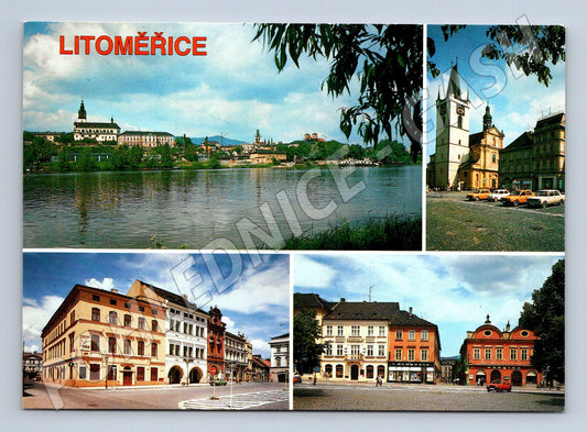 Pohlednice Litoměřice barevná vícepohledová (M8124)