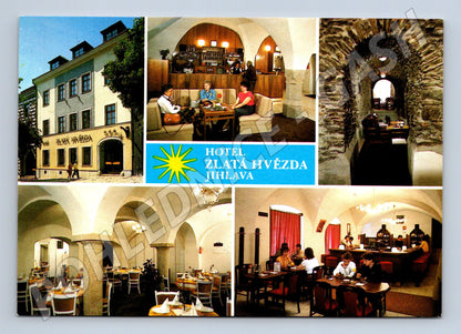 Postcard Hotel Zlatá Hvězda Jihlava interior exterior (M8126)