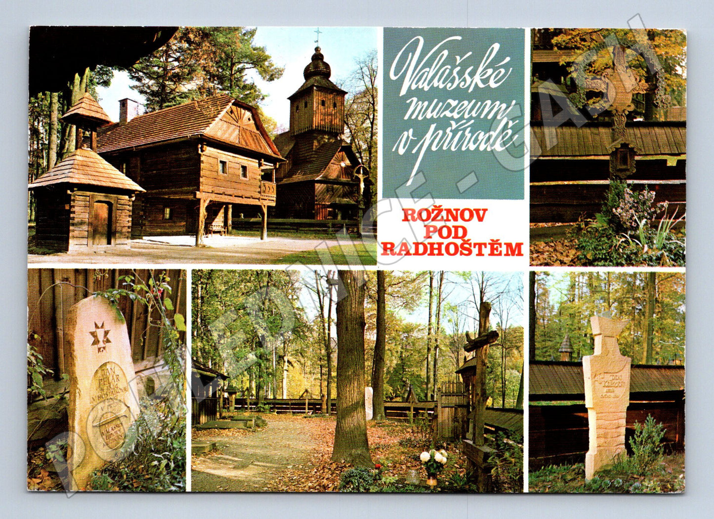 Pohlednice Valašské muzeum v přírodě Rožnov (M8151)