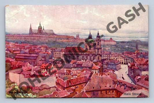 Pohlednice Praha Malá Strana hrad ČSR (M816)