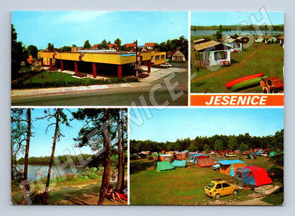 Postcard Jesenice Rakovnicko autocamp cottages recreation (M8167)