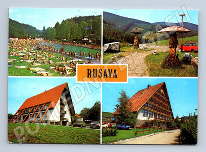 Postcard Rusava Hostýnské mountains recreational area (M8187)