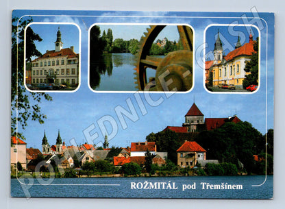 Postcard Rožmitál pod Třemšínem, historical, used (M8199)