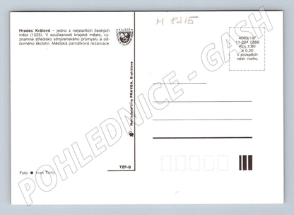 Pohlednice Hradec Králové velký formát vícepohled nezískaná (M8215)