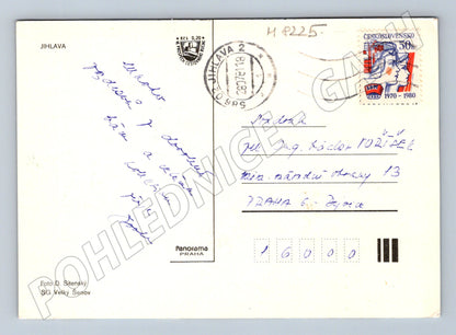 Pohlednice Jihlava vícepohled památky zaslaná (M8225)