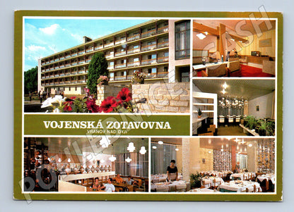 Pohlednice Vojenská zotavovna Vranov nad Dyjí Československo (M8226)