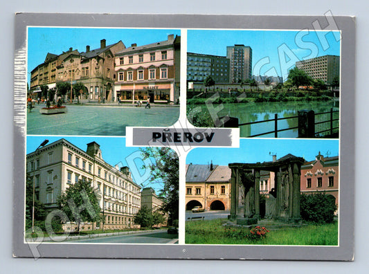 Pohlednice Přerov historické centrum ČSSR (M8237)