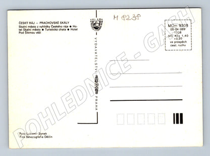 Pohlednice Český ráj Prachovské skály (M8238)