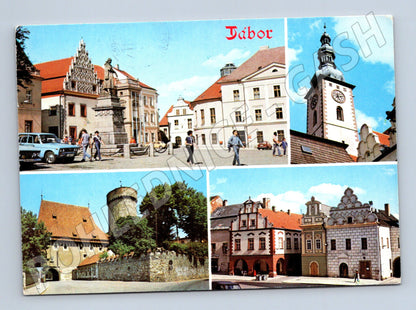 Pohlednice Tábor barevná ČSSR 1976 zaslaná (M8244)