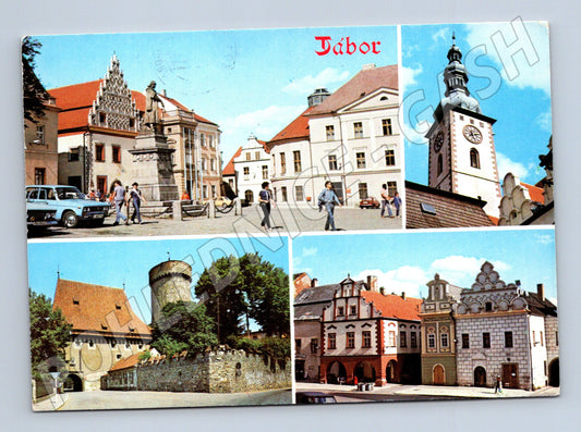 Pohlednice Tábor barevná ČSSR 1976 zaslaná (M8244)