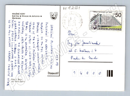 Pozdrav z Krušných hor pohlednice ČSR 1969 (M8261)
