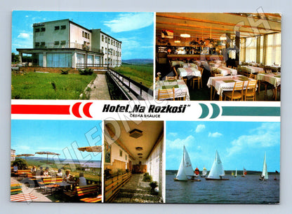 Pohlednice Hotel Na Rozkoši Česká Skalice přehrada (M8263)