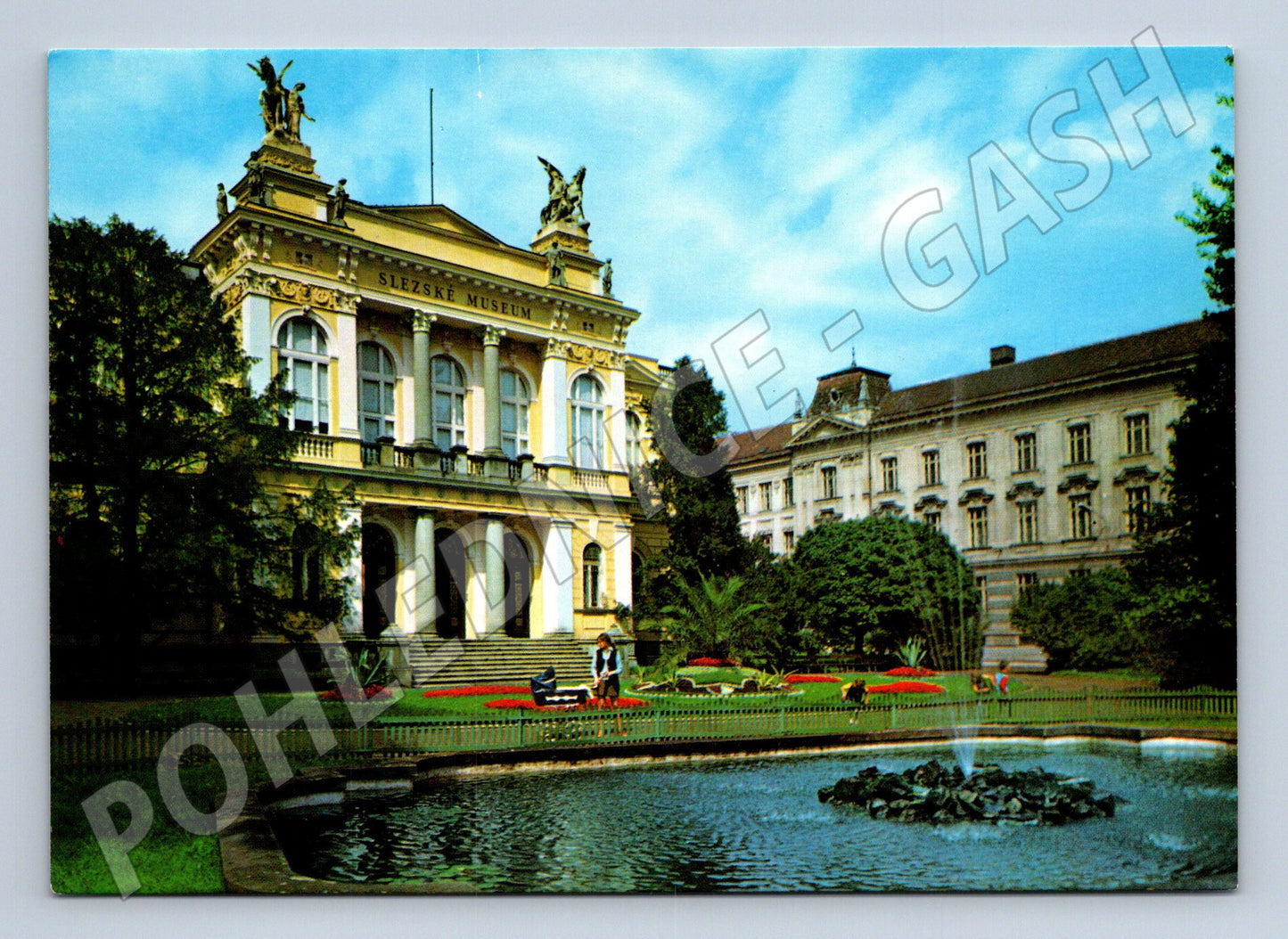 Pohlednice Opava Slezské muzeum historická (M8276)