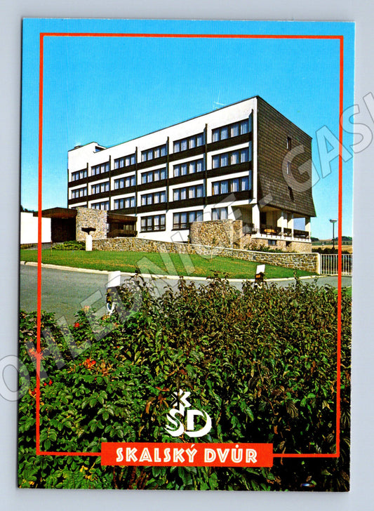 Pohlednice Skalský dvůr hotel velký formát (M8283)