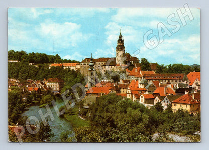 Pohlednice Český Krumlov zámek 1972 prošlá (M8286)