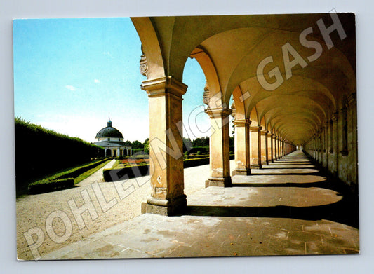 Pohlednice Kroměříž Květná zahrada kolonáda rotunda (M8290)