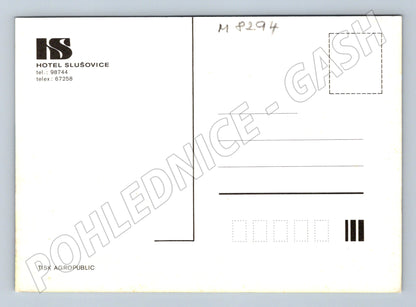 Pohlednice Hotel Slušovice moderní architektura (M8294)