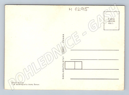 Pohlednice Česká krajina velký formát Orbis Praha (M8295)