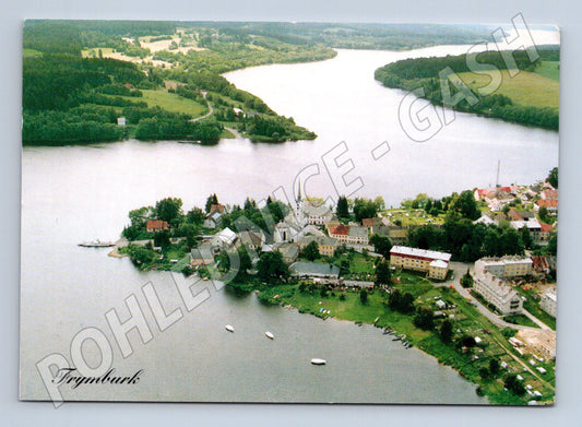 Pohlednice Frymburk letecký pohled Lipno jižní Čechy (M8308)