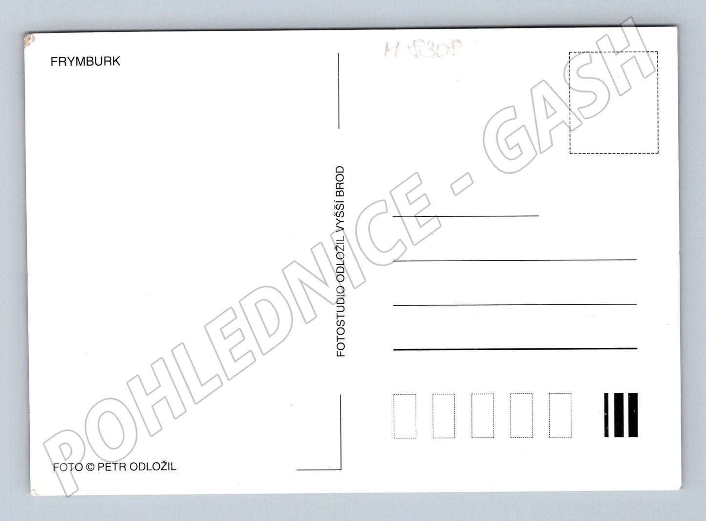 Pohlednice Frymburk letecký pohled Lipno jižní Čechy (M8308)