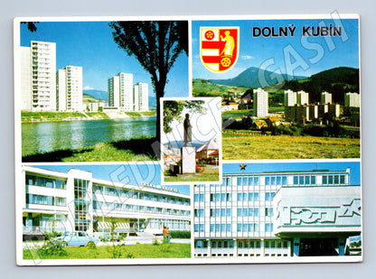 Pohlednice Dolný Kubín hotel Severan 80 léta odeslaná (M8315)