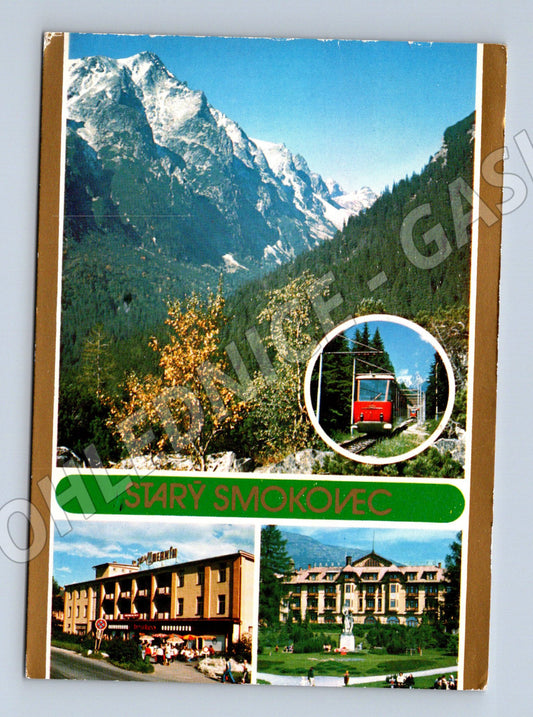 Pohlednice Starý Smokovec Vysoké Tatry historická ČSR (M8318)