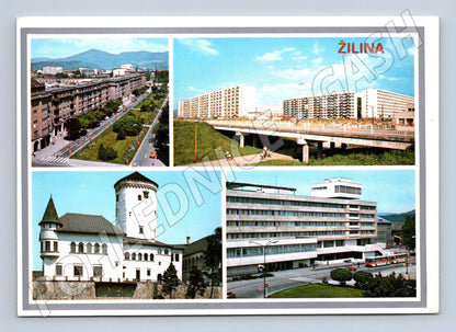 Postcard Žilina Budatín Castle Hotel Slovakia retro (M8325)