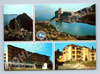 Pohlednice Vysoké Tatry Lomnický štít Skalnaté pleso 1986 (M8341)