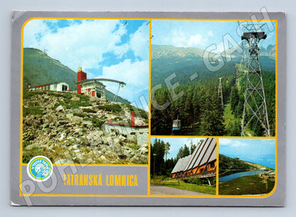 Pohlednice Tatranská Lomnica Vysoké Tatry lanovka historická (M8361)