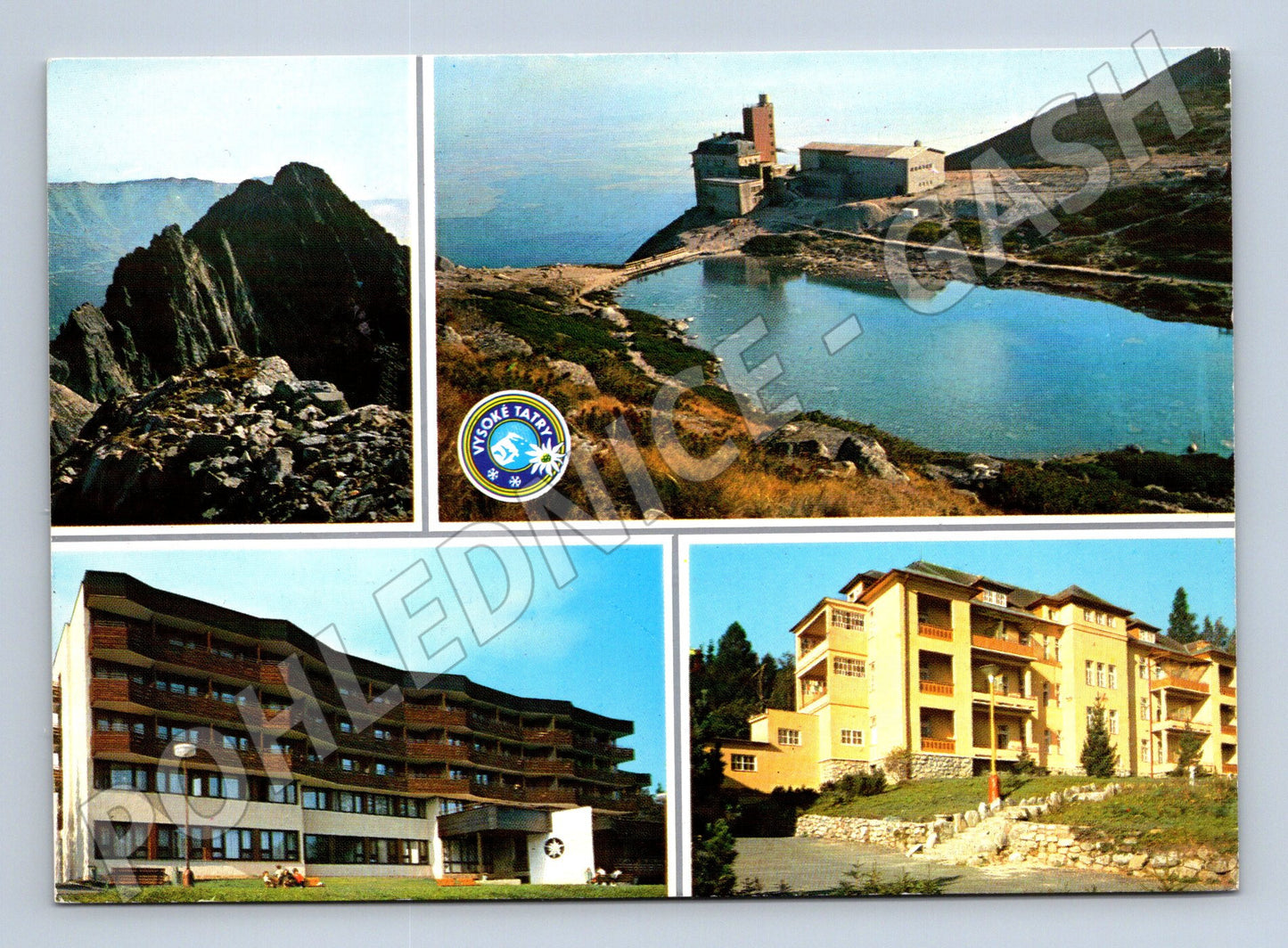 Pohlednice Vysoké Tatry Tatranské Matliary Skalnaté pleso 1980 (M8365)
