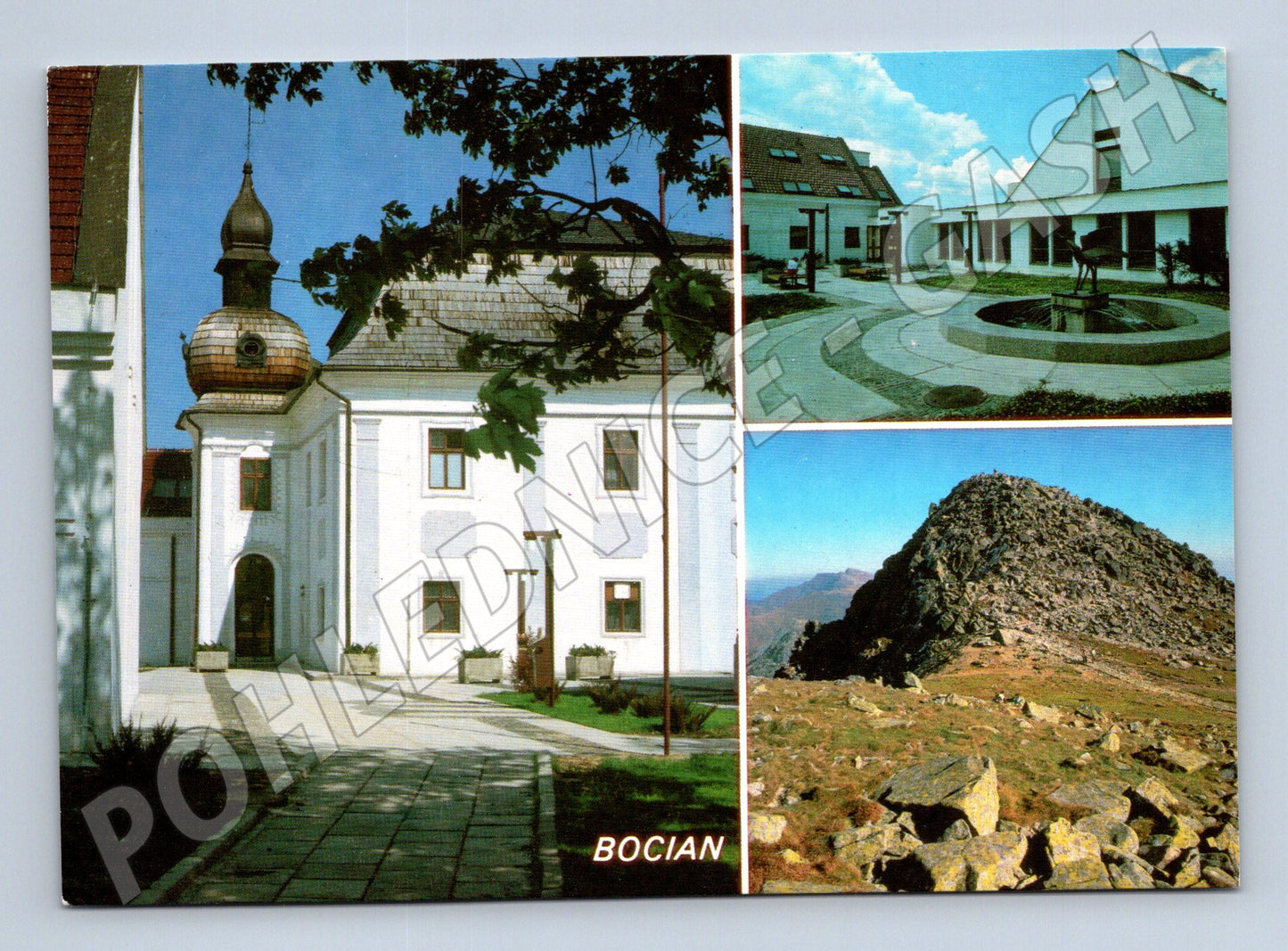 Postcard Liptovský Mikuláš Bocian Chopok Slovakia (M8369)
