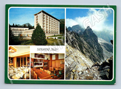 Postcard High Tatras Tatranske Zruby Slovakia (M8374)