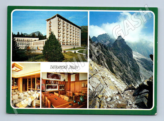 Postcard High Tatras Tatranske Zruby Slovakia (M8374)