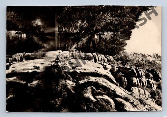 Pohlednice České Švýcarsko jezero Ďurišova soutěska 1957 (M838)