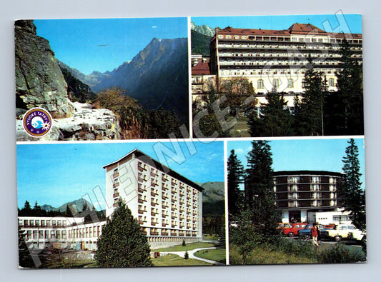 Postcard High Tatras Nový Smokovec Tatranské Zruby 1990 (M8385)