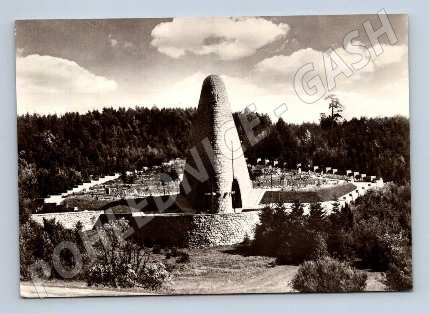 Postcard Dukla National Heroes' Monument Slovakia historical (M8386)