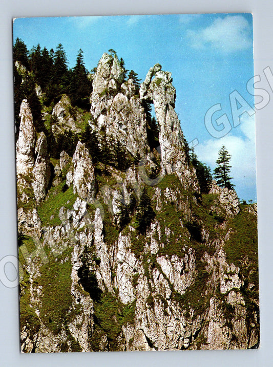 Postcard Malá Fatra Tiesňavy Slovakia (M8390)