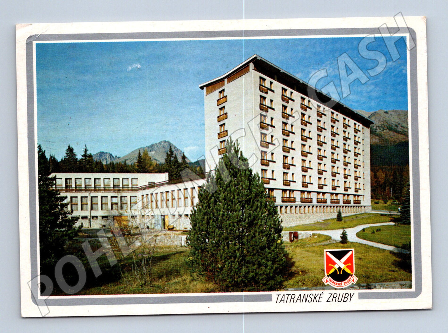Postcard Tatranska Zruby High Tatras Slovakia (M8395)