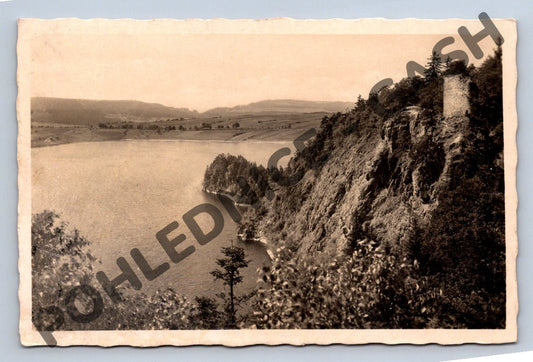 Pohlednice hrad Oheb Sečská přehrada razítko ČSR (M841)