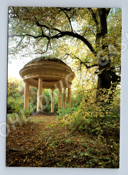 Pohlednice Krásný Dvůr gloriet v parku neprošlá (M8423)