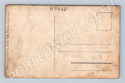 Pohlednice Slavnostní průvod v krojích stará etnografie (M8448)