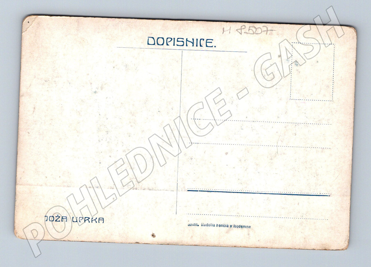 Joža Uprka děti v krojích etnografická pohlednice (M8507)