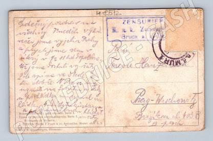 Moravský kroj pouť u sv. Antoníčka etnografie (M8512)