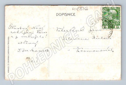 U babičky český folklór Špillar pohlednice (M8516)