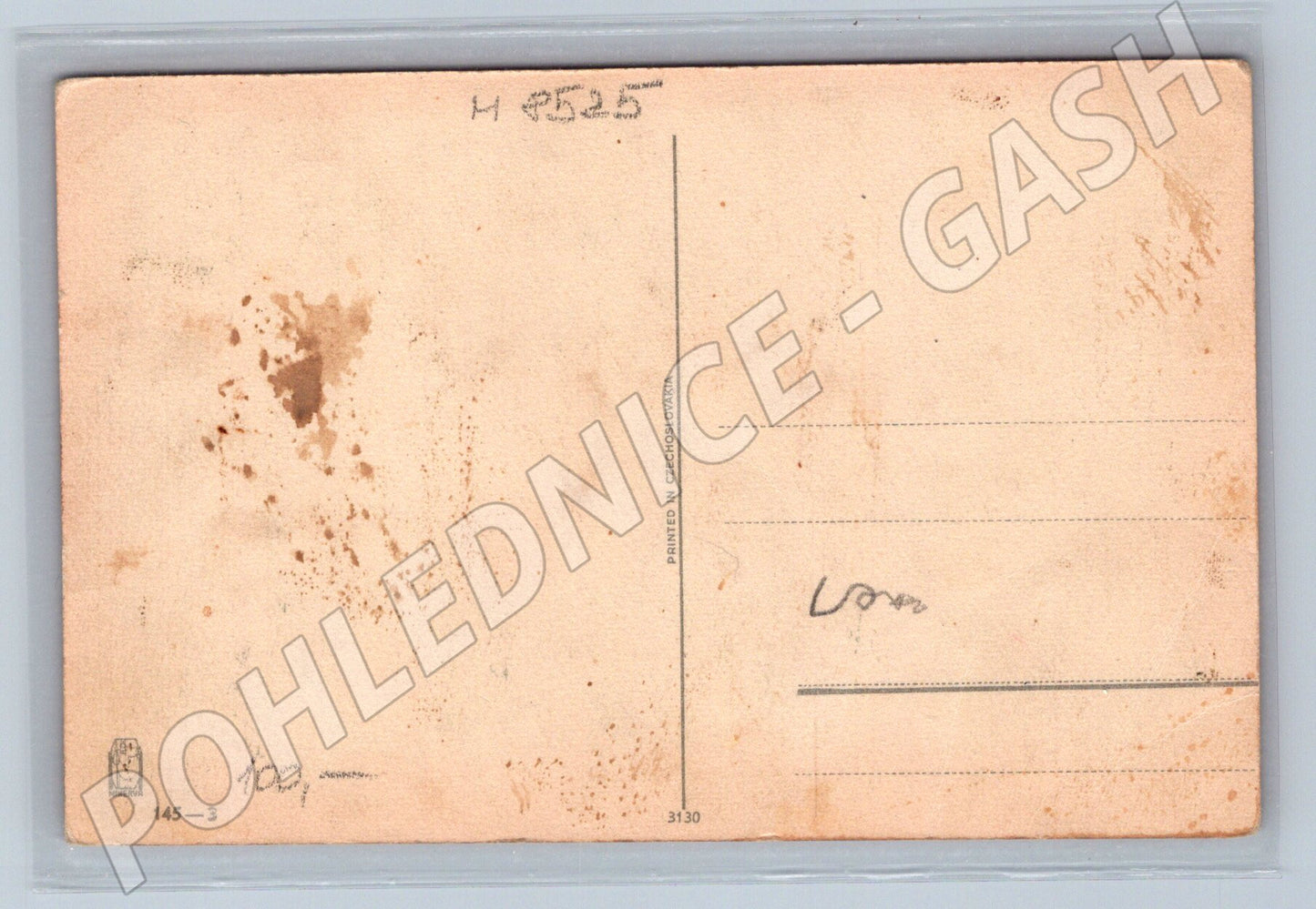 Pozdrav od čerta čertík Minerva do 1950 (M8525)