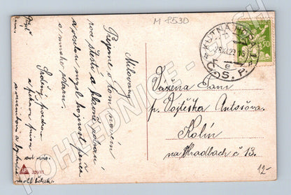 Novoroční pohlednice 1922 Československo (M8530)
