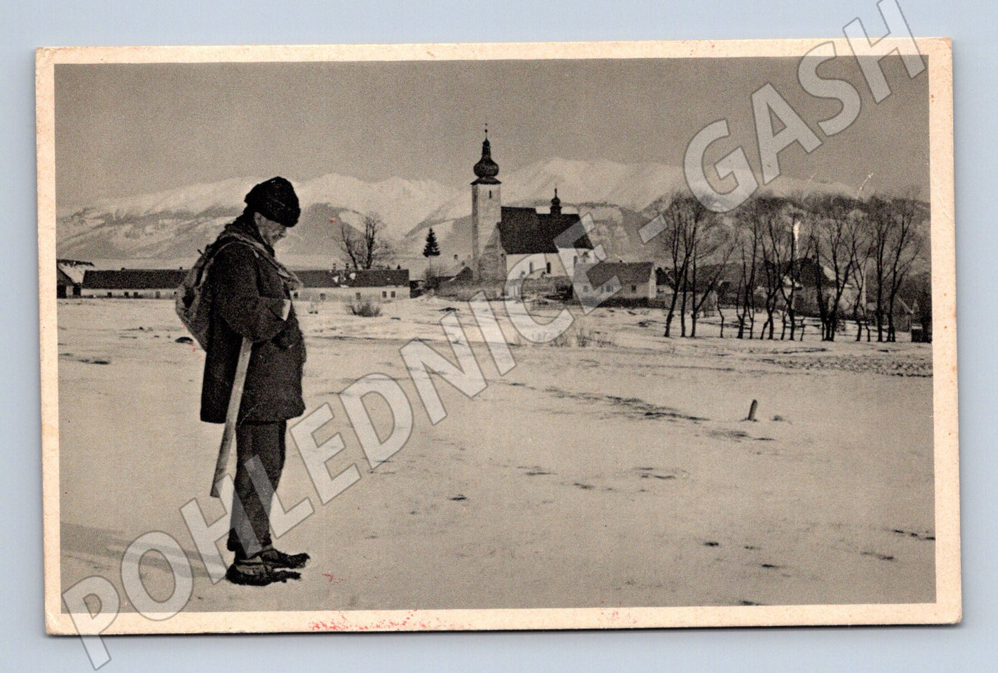 Liptovský Sv. Ján historická pohlednice 1939 (M8533)