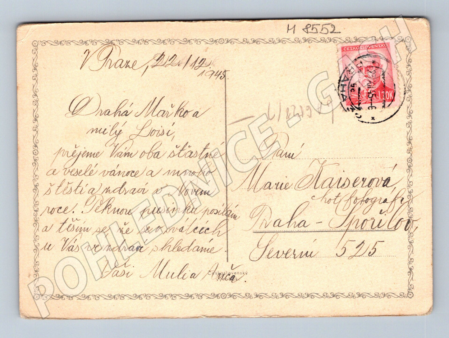 Venkovská chalupa 1943 Horst Brück (M8552)