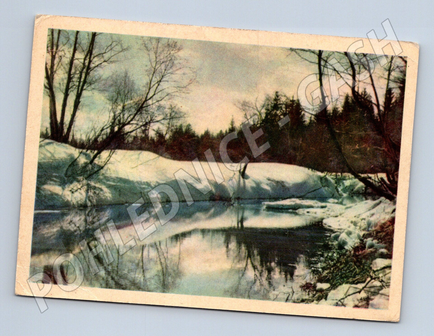 Jarní krajina Podmoskoví SSSR 1981 (M8572)